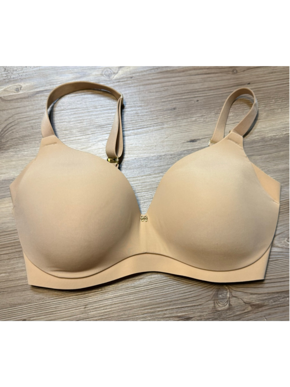 Honeylove Crossover Bra 34DD (E) Beige